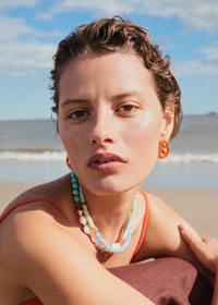 LF Isola Stud Earrings in Melon