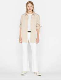 FRAME Le Easy Flare Blanc