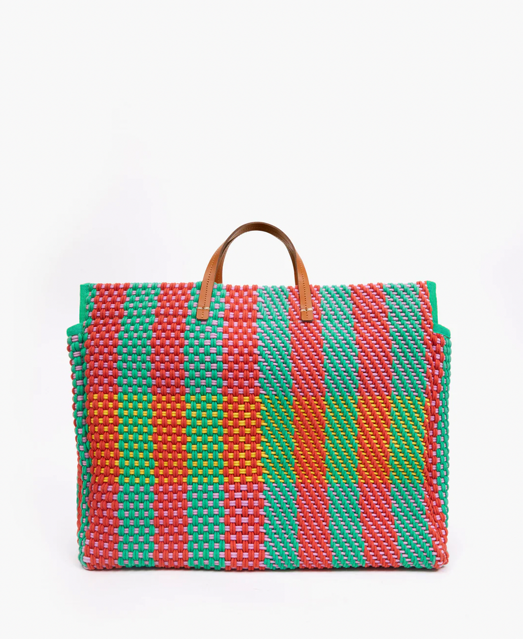 Clare V, Bags, New Knit Sweater Checkered Tote Bag