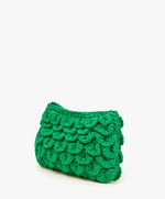 Clare V Estelle Crochet Emerald