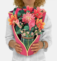 Dear Dahlia Pop-Up Greeting Card