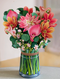 Dear Dahlia Pop-Up Greeting Card