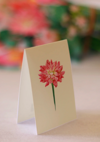 Dear Dahlia Pop-Up Greeting Card