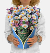 Field of Daisies Pop-up Greeting Card