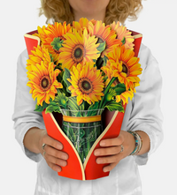 Sunflowers Pop-up Greeting Card