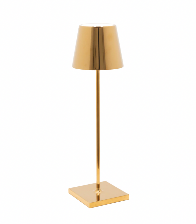Poldina Pro GLossy Gold Cordless Lamp