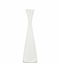 9.8" Pearl White Candleholder