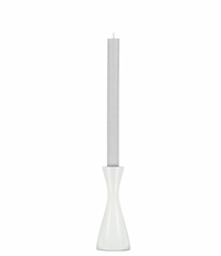 5.9" Pearl White Candleholder