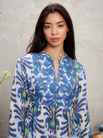 Balloon Ikat Dress