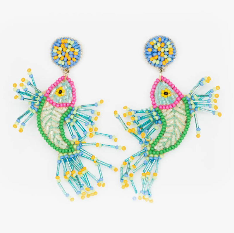 Colorful Fish Earrings