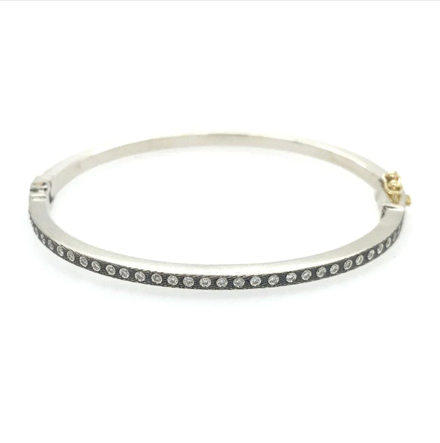 Rene Escobar Adam Sterling & Diamond Bracelet