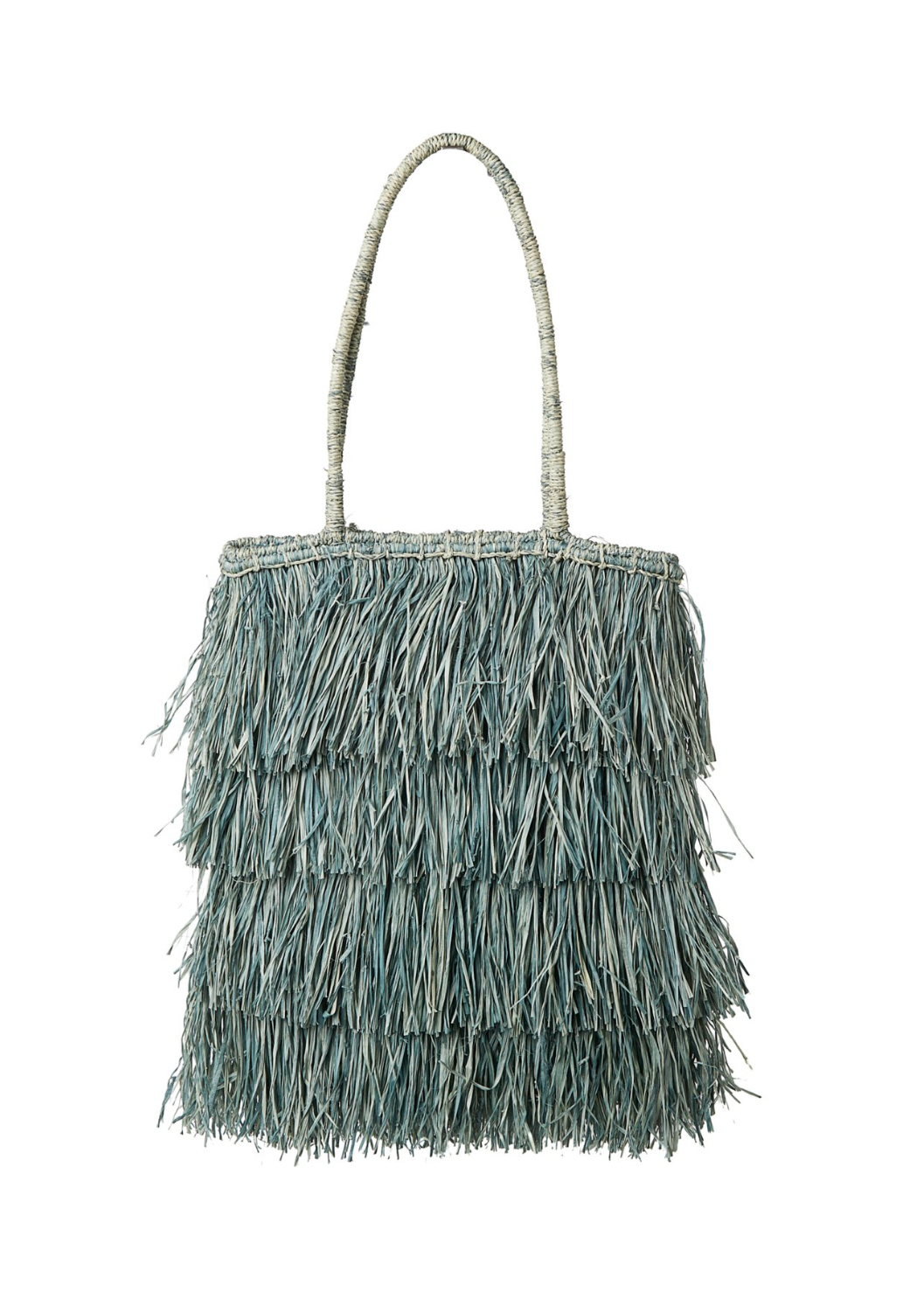 Sasha Fringe Denim Handbag
