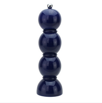 Navy Bobbin Salt or Pepper Mill Grinder