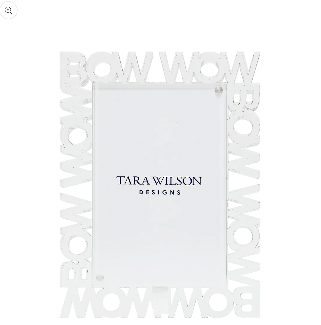 Bow Wow Lucite Frame