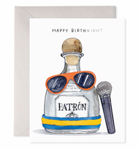 Tequila Birthday Card