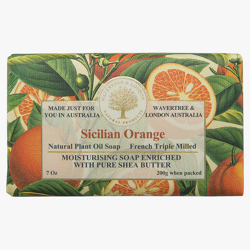 Sicilian Orange Luxury Soap Bars