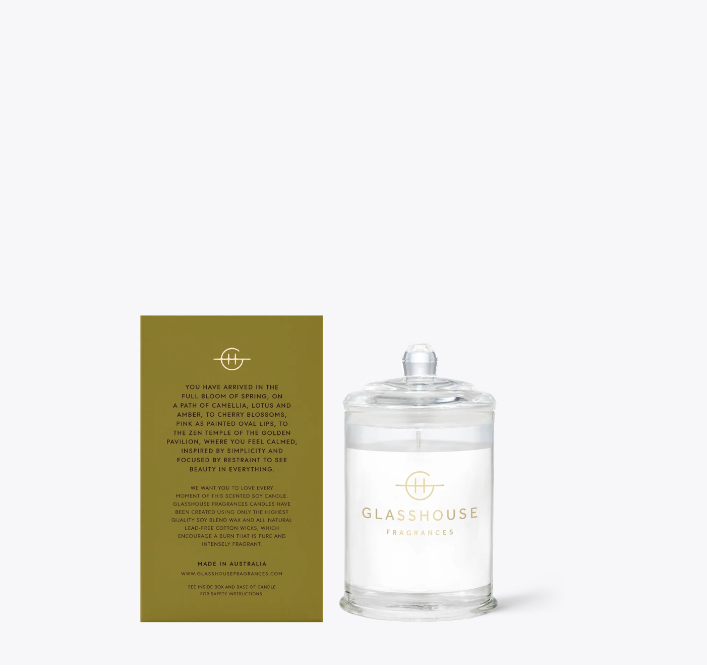 Glasshouse Kyoto In Bloom Candle 2.1oz