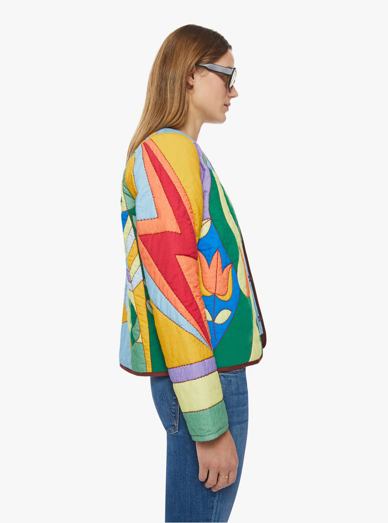 Colorful 2025 fringe jacket
