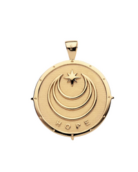 Jane Win Hope Original Pendant Coin 18"