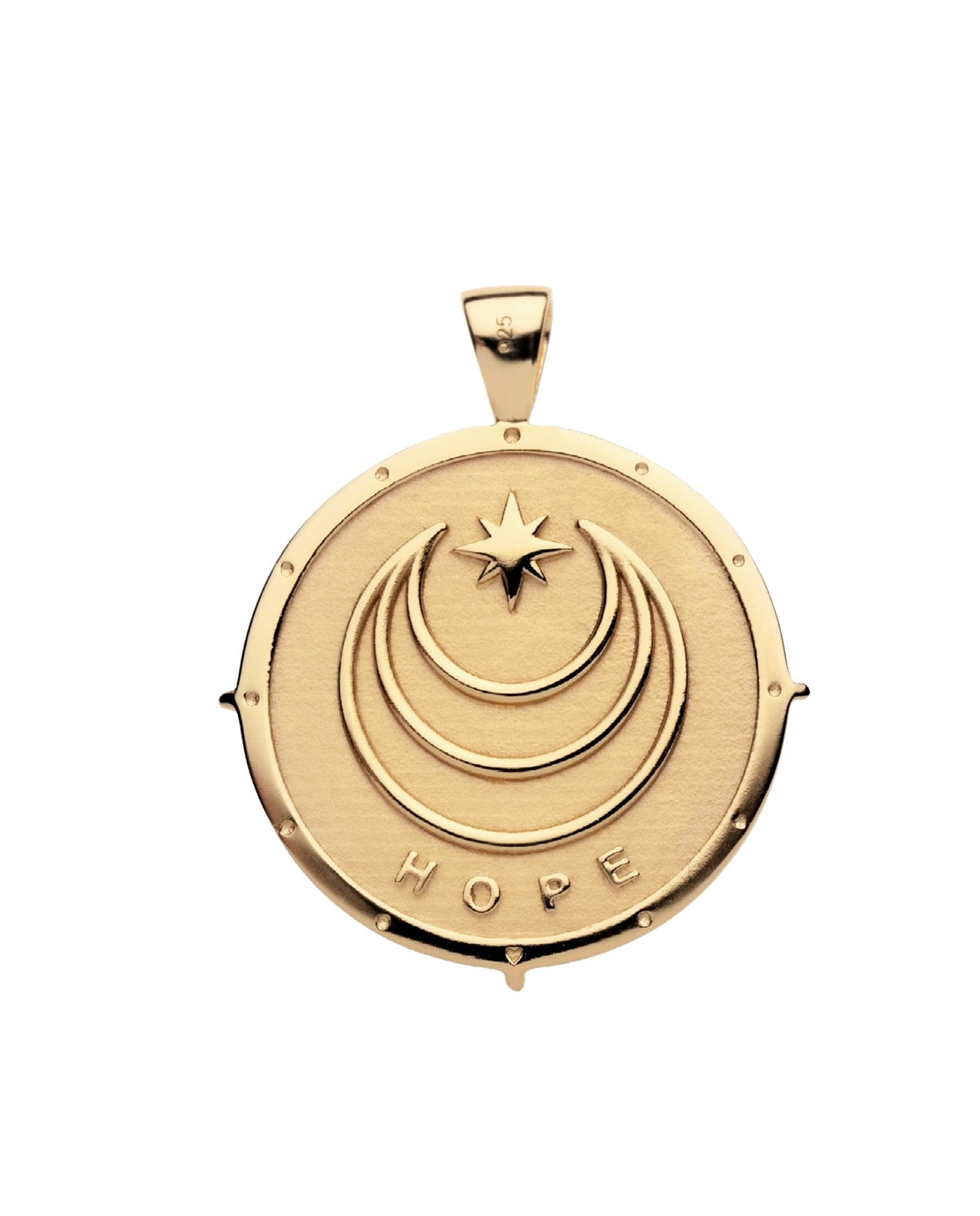 Jane Win Hope Original Pendant Coin 18"