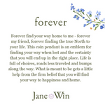 Jane Win Forever Original Pendant Coin