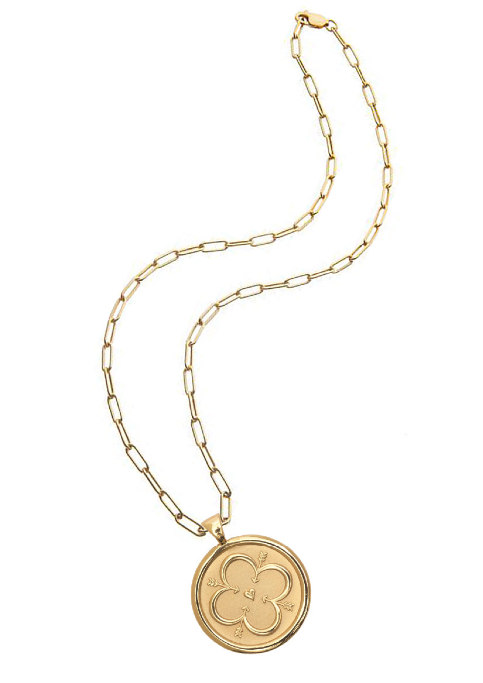 Jane Win Love Original Pendant Coin 18"