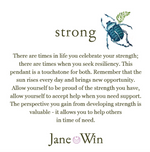 Jane Win Strong Original Pendant Coin 20"