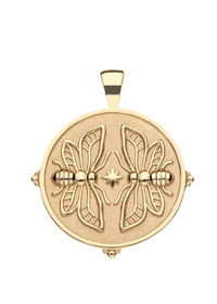 Jane Win Sisters Original Pendant Coin 18"