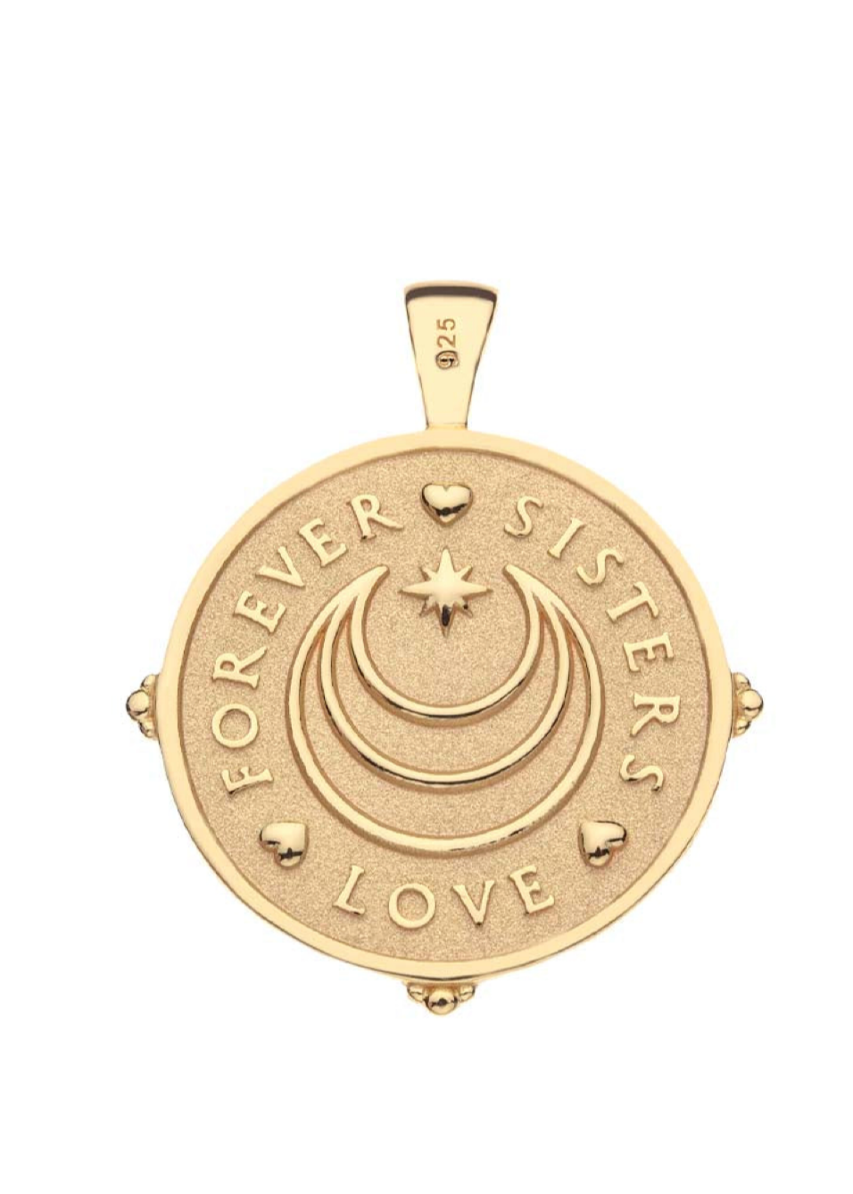 Jane Win Sisters Original Pendant Coin 18"