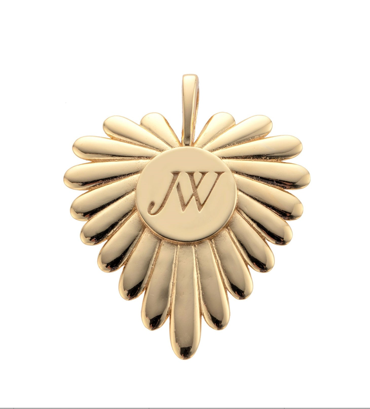 Jane Win  LOVE Full-Heart Pendant