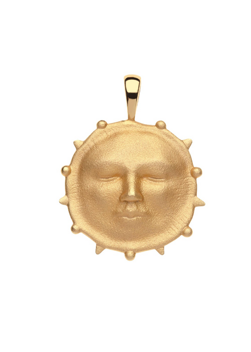 Jane Win Strong Vintage Sun Pendant