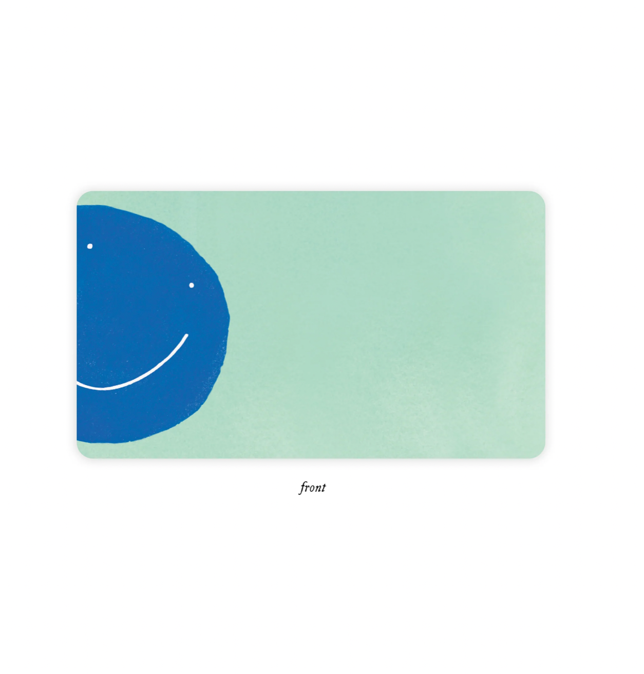 Blue Smiley Little Notes