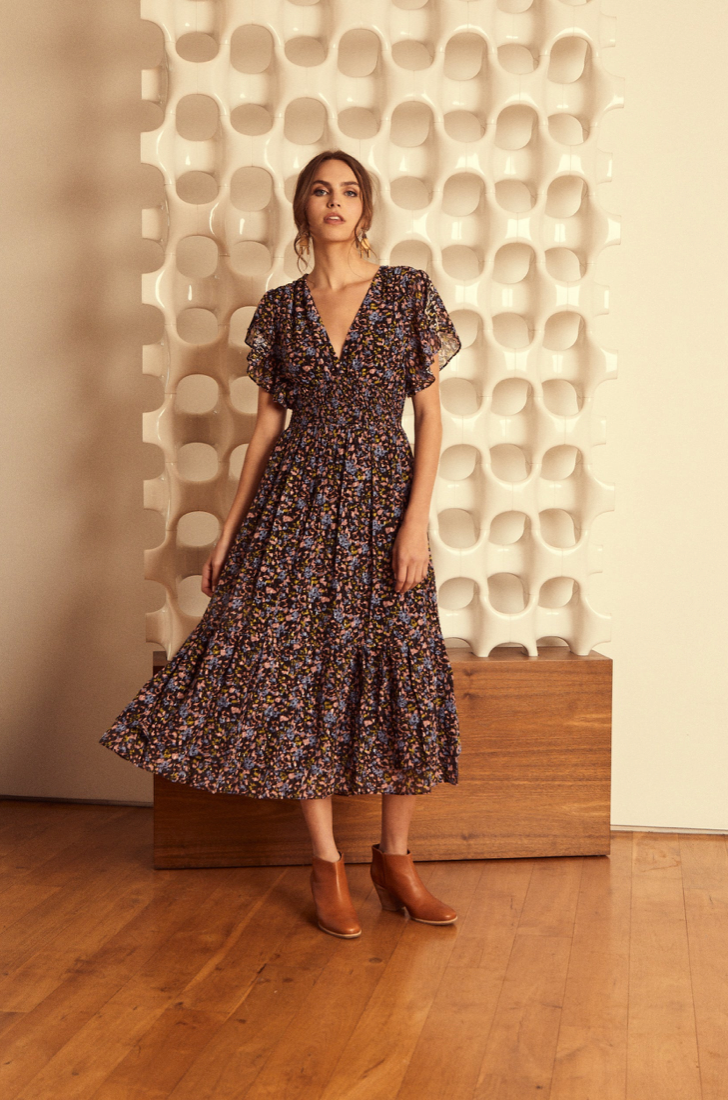 Blakely Moonlit Moss Dress