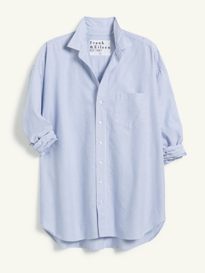 F&E Shirley Blue Stripe