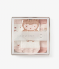 Owl Non Slip Baby Sock Set of 3