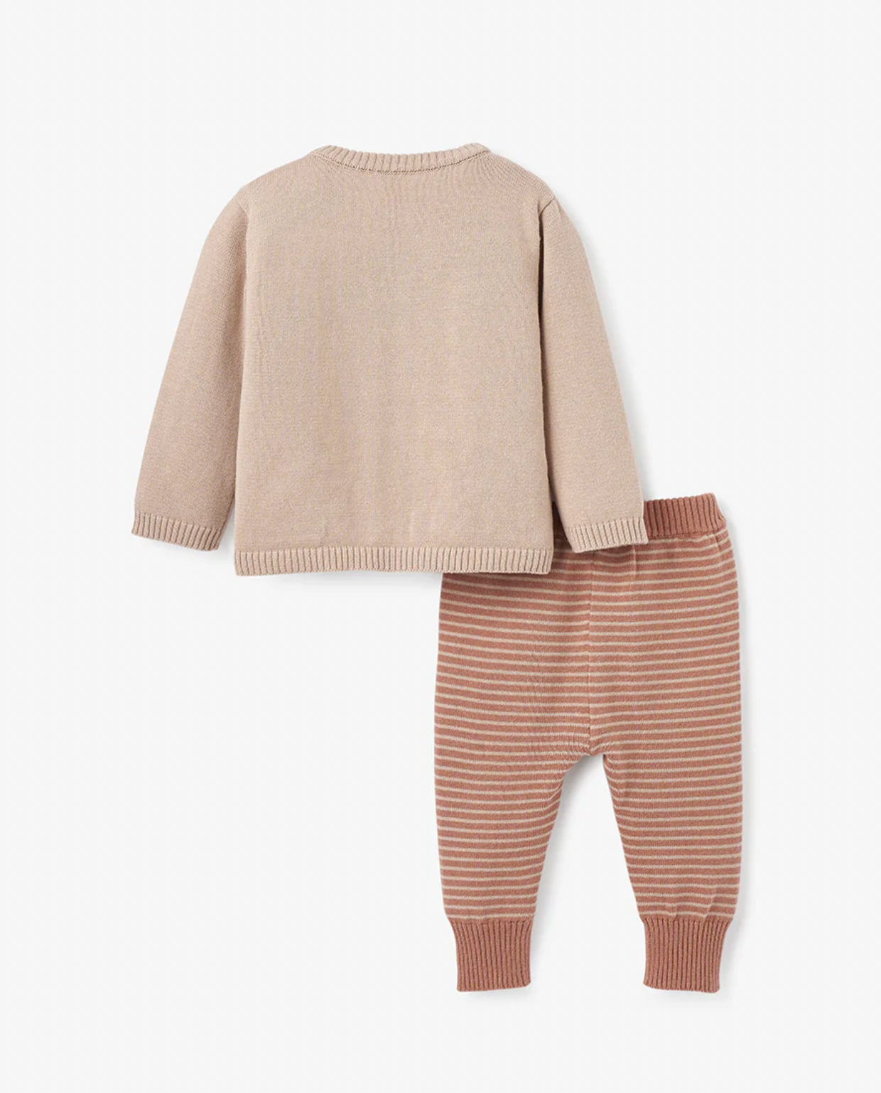 Bear Knit Sweater & Pant Set