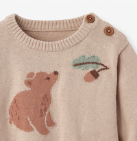 Bear Knit Sweater & Pant Set
