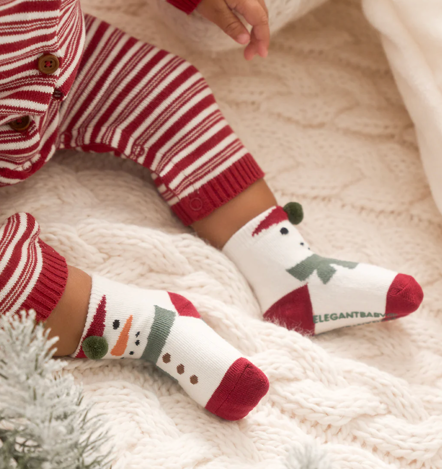 Holiday Non Slip Sock Set 3PK