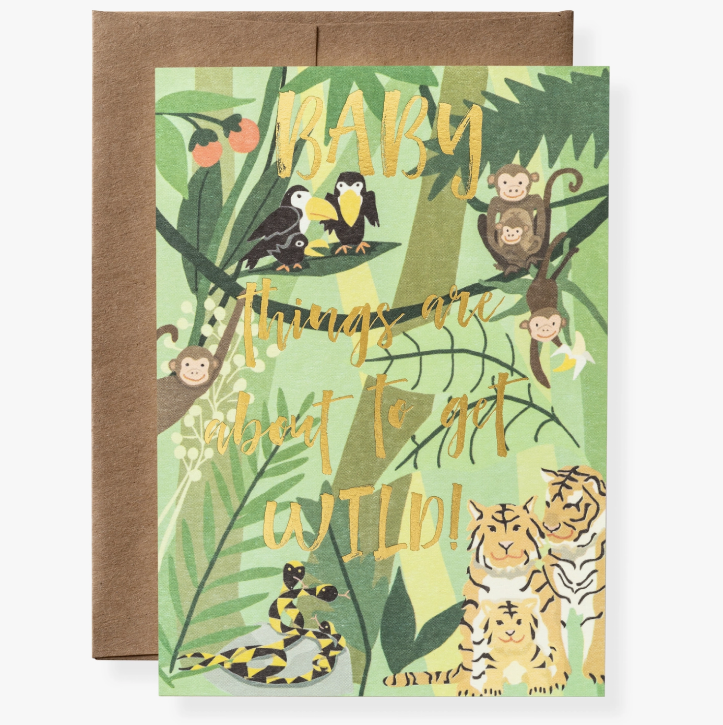 Wild Baby Card