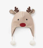 Reindeer Aviator Baby Hat