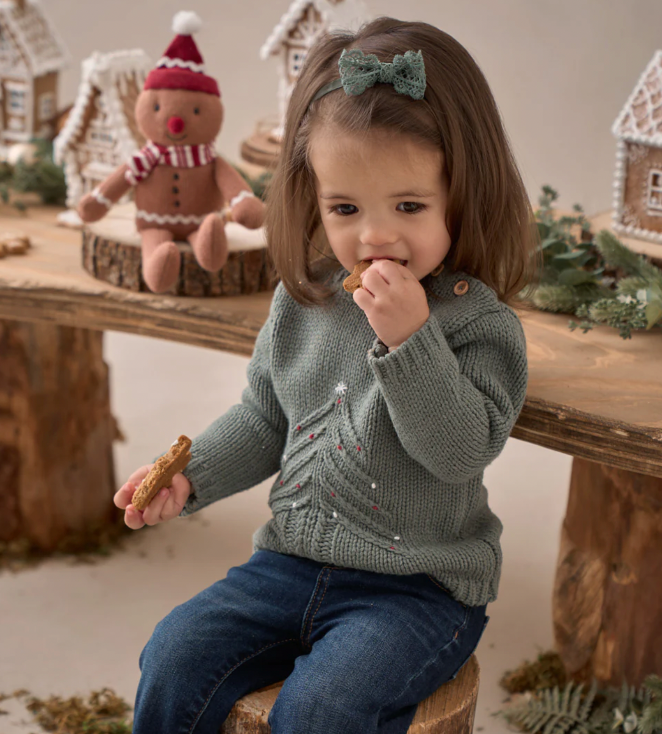 Green Christmas Tree Pullover