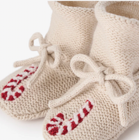 Candycane Booties