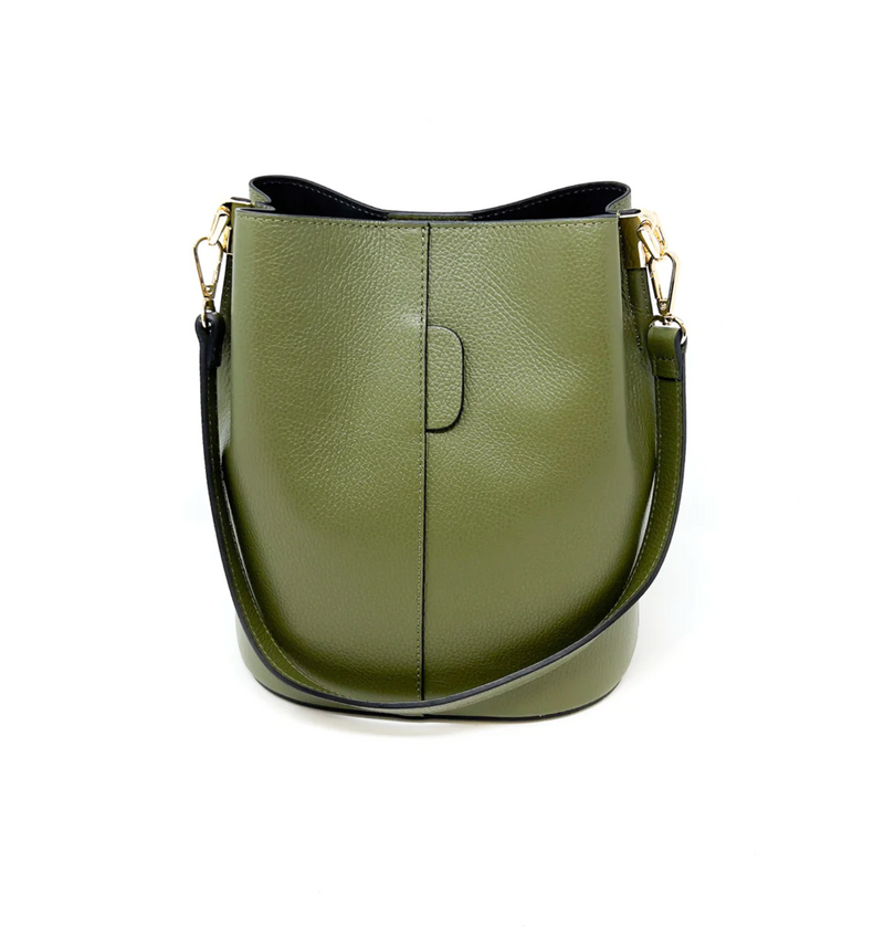 Olive Leather Bag