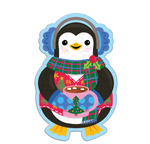 Hot Cocoa Penguin Mini Puzzle