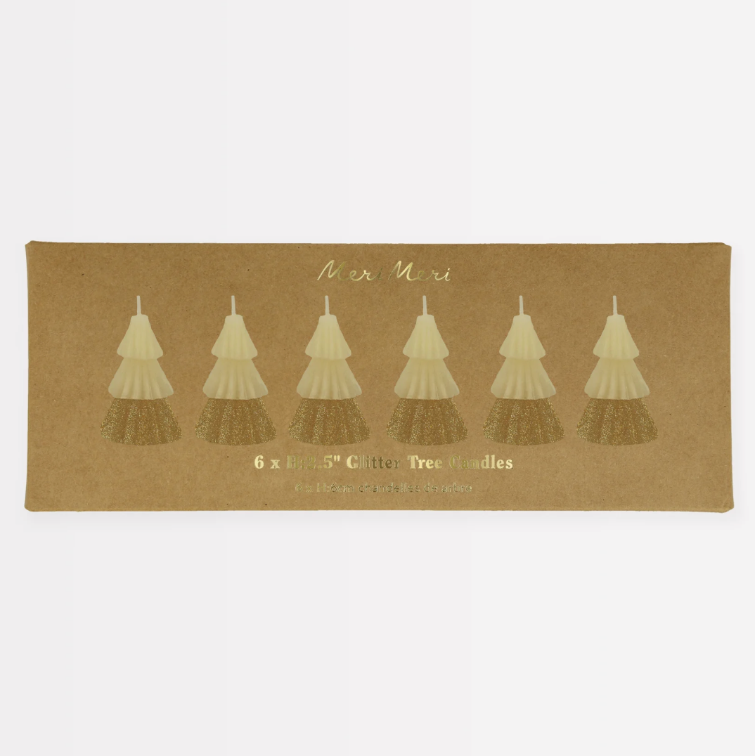 Ivory Mini Tree Candles