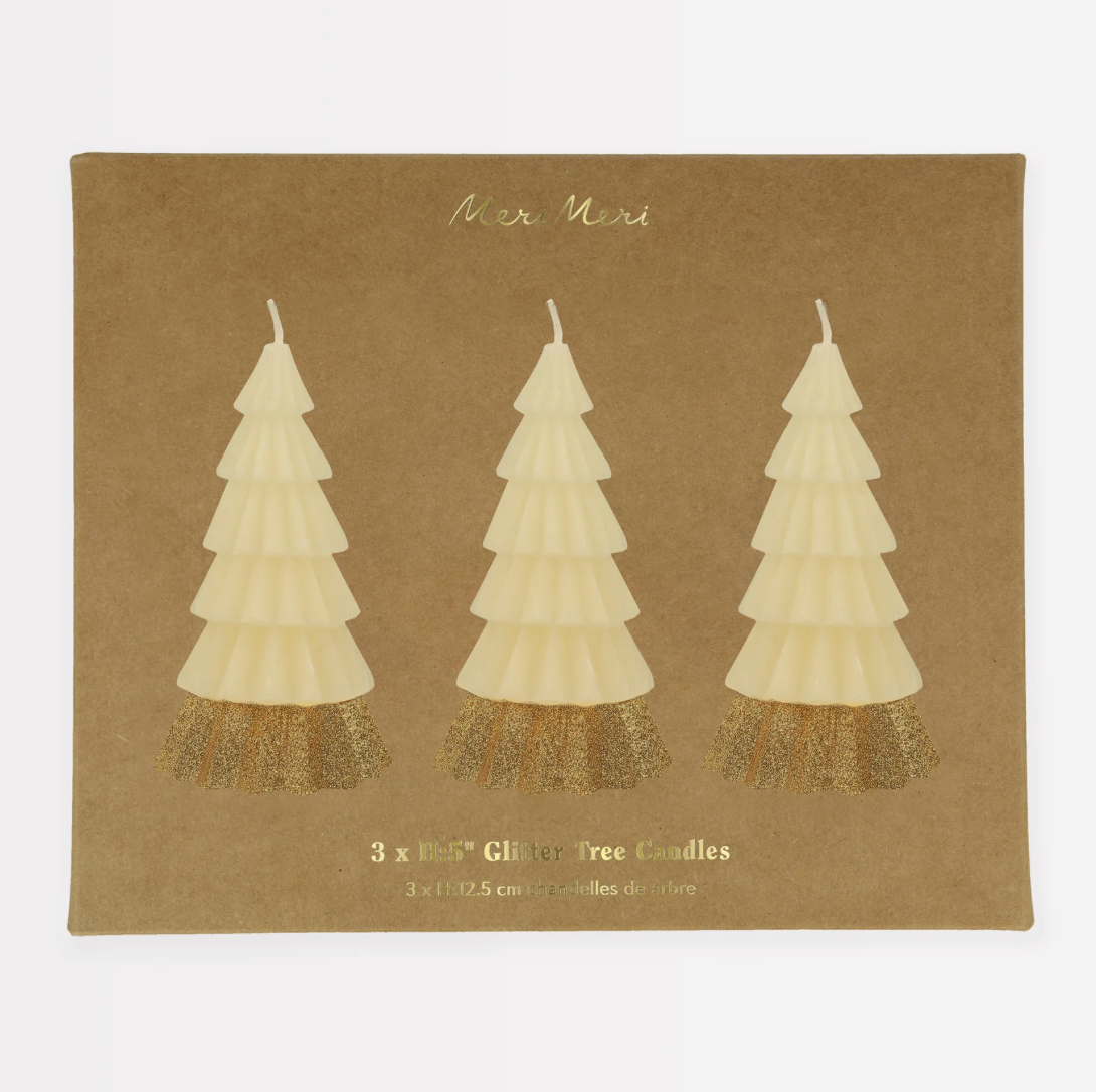Ivory Tree Candles