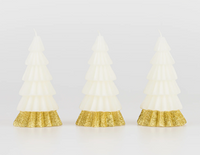 Ivory Tree Candles