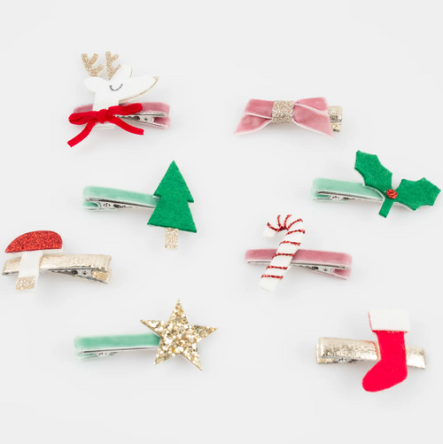 Christmas Icon Hair Clips