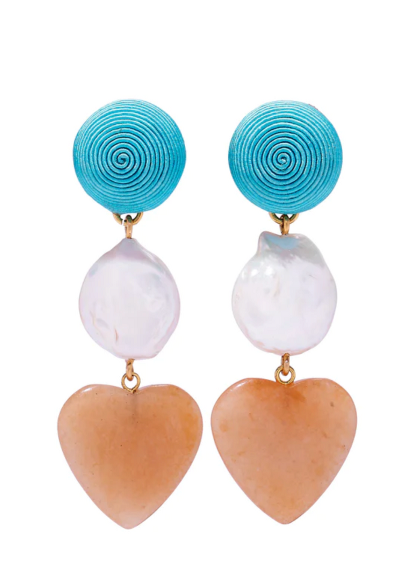 LF Enchanted Heart Earrings - Clip-On