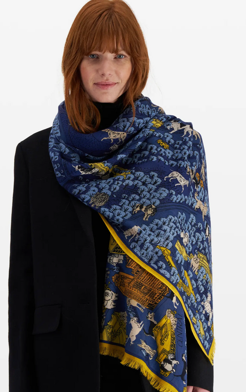 Yellow Central Park Scarf